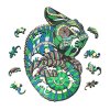 11490 3 drevene puzzle v krabicce chameleon